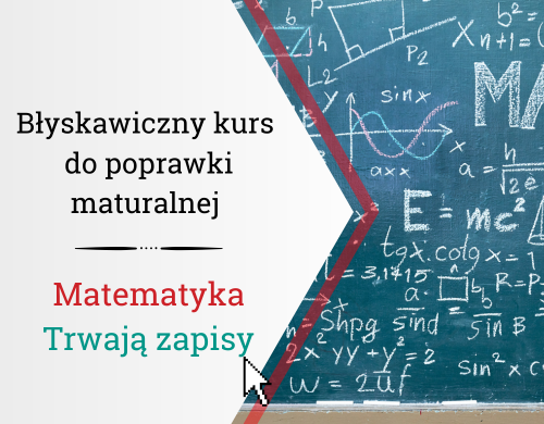 Matematyka - matura poprawkowa sierpień 2025