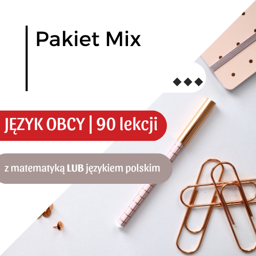 Pakiet Mix z Językiem Obcym | 3350 zł + wpisowe 100 zł